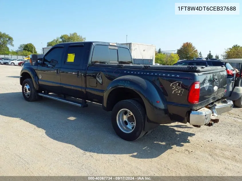 2012 Ford F-450 Lariat VIN: 1FT8W4DT6CEB37688 Lot: 40367734