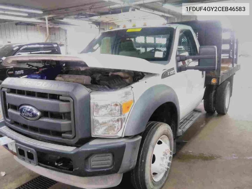 2012 Ford F450 Super Duty VIN: 1FDUF4GY2CEB46583 Lot: 40711703