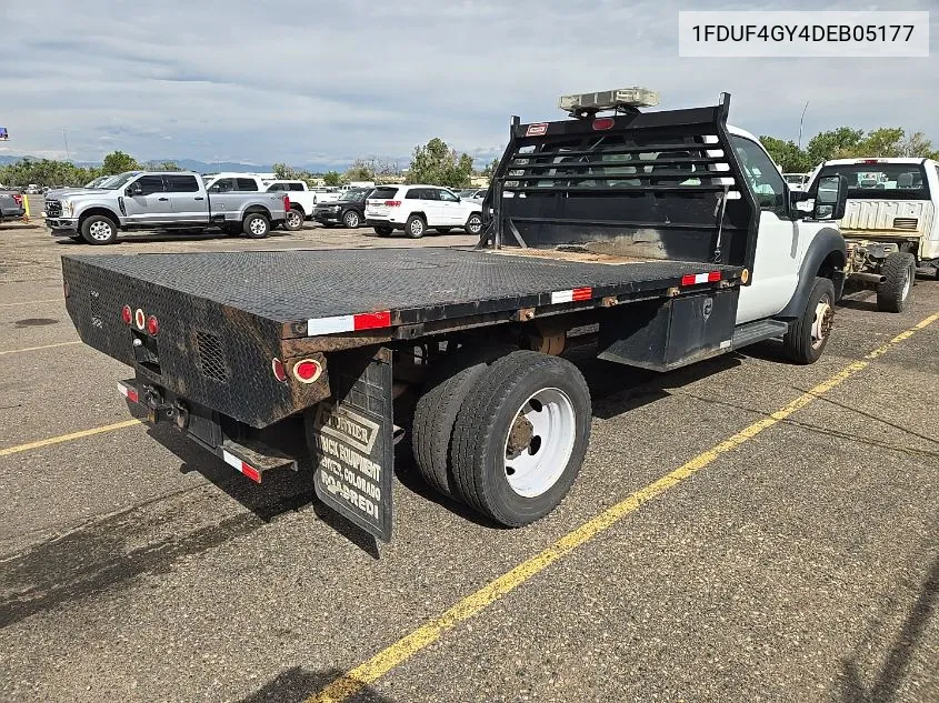 2013 Ford F-450 Chassis Xl VIN: 1FDUF4GY4DEB05177 Lot: 40295215