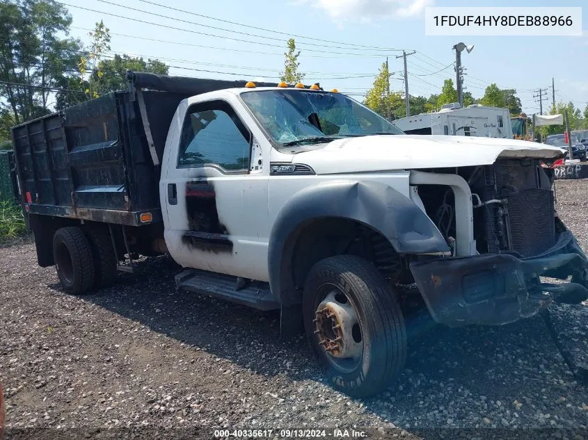 2013 Ford F450 Super Duty VIN: 1FDUF4HY8DEB88966 Lot: 40335617