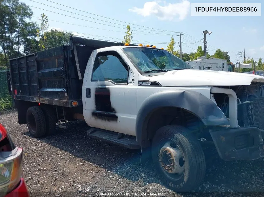 2013 Ford F450 Super Duty VIN: 1FDUF4HY8DEB88966 Lot: 40335617