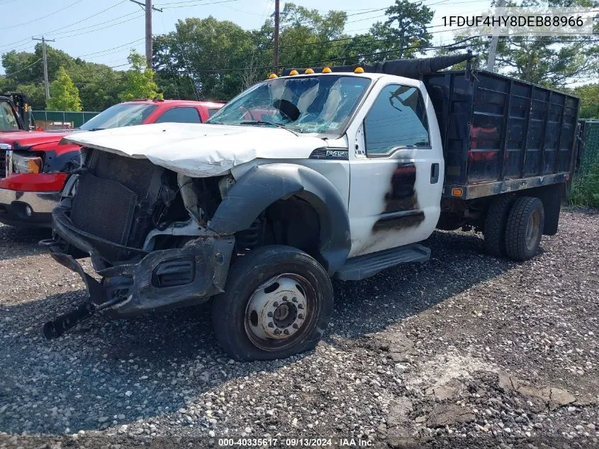 2013 Ford F450 Super Duty VIN: 1FDUF4HY8DEB88966 Lot: 40335617