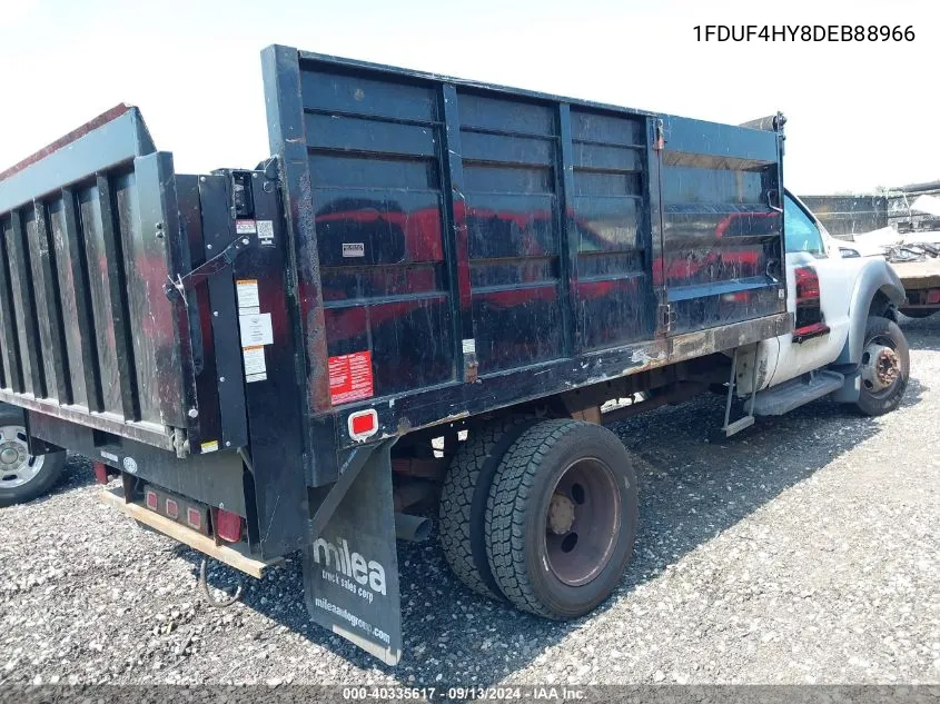 2013 Ford F450 Super Duty VIN: 1FDUF4HY8DEB88966 Lot: 40335617