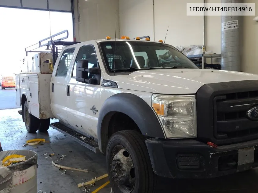 2013 Ford F450 Super Duty VIN: 1FD0W4HT4DEB14916 Lot: 40704239