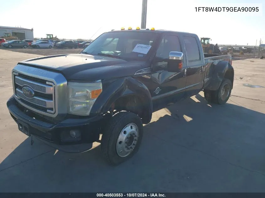 2016 Ford F-450 Lariat VIN: 1FT8W4DT9GEA90095 Lot: 40503553