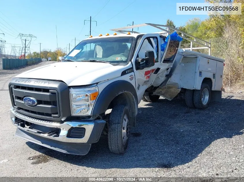 2016 Ford F450 Super Duty VIN: 1FD0W4HT5GEC09568 Lot: 40622398