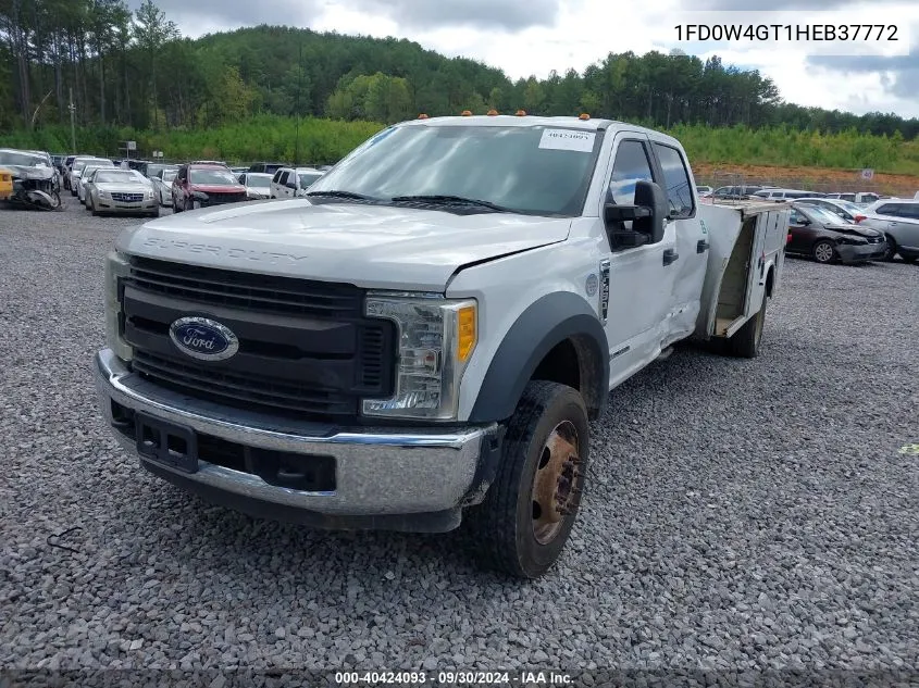 1FD0W4GT1HEB37772 2017 Ford F450 Super Duty