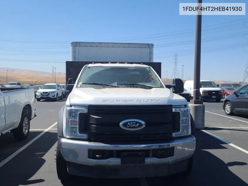 1FDUF4HT2HEB41930 2017 Ford F450 Super Duty