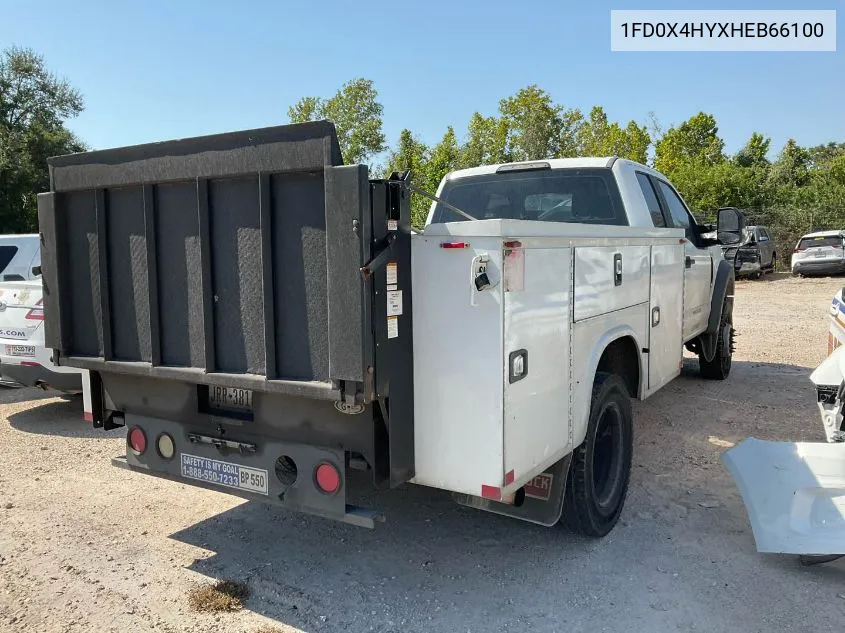 2017 Ford F450 Super Duty VIN: 1FD0X4HYXHEB66100 Lot: 40662660