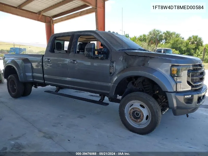 2021 Ford F-450 Limited VIN: 1FT8W4DT8MED00584 Lot: 39476068