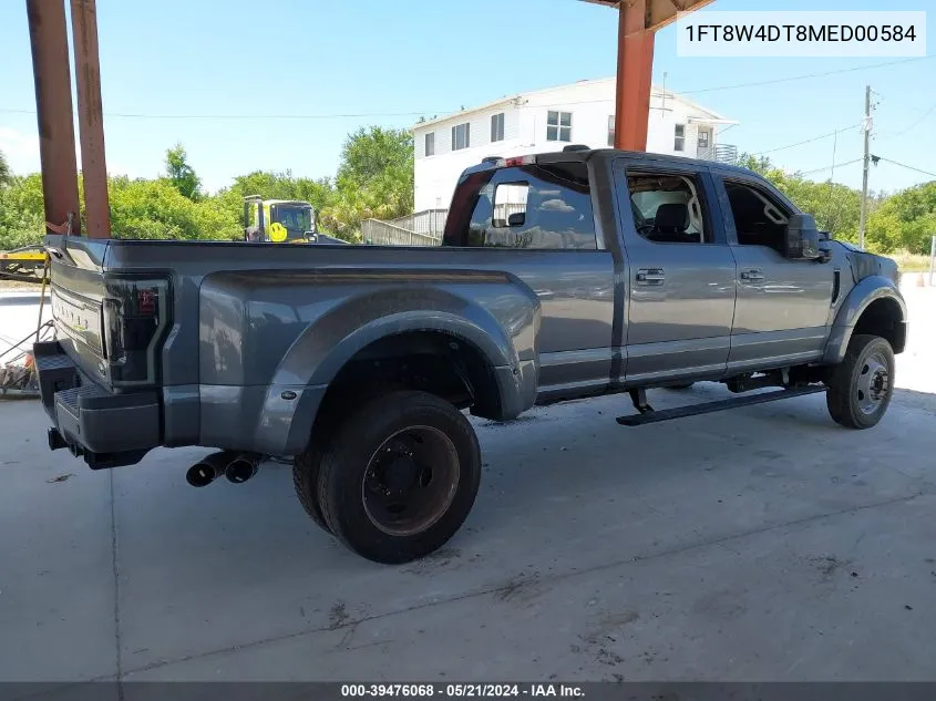 2021 Ford F-450 Limited VIN: 1FT8W4DT8MED00584 Lot: 39476068