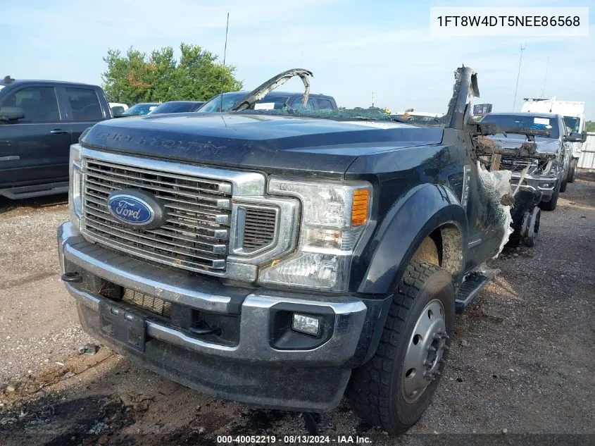 2022 Ford F-450 Lariat VIN: 1FT8W4DT5NEE86568 Lot: 40052219