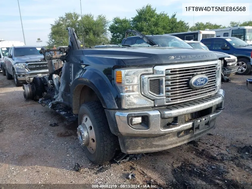 2022 Ford F-450 Lariat VIN: 1FT8W4DT5NEE86568 Lot: 40052219