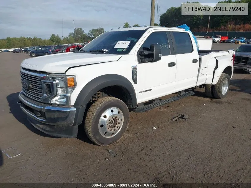 1FT8W4DT2NEE79240 2022 Ford F-450 Xl