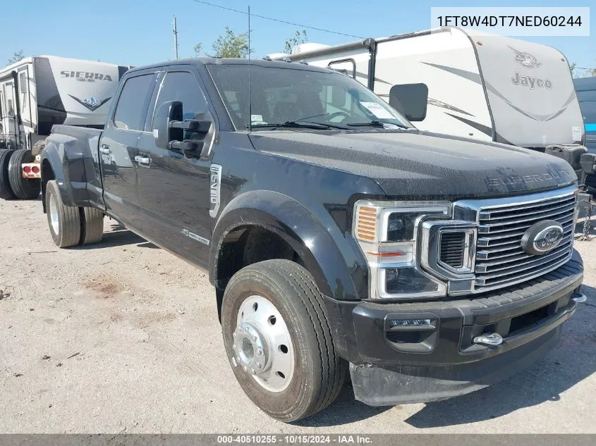 2022 Ford F-450 Limited VIN: 1FT8W4DT7NED60244 Lot: 40510255