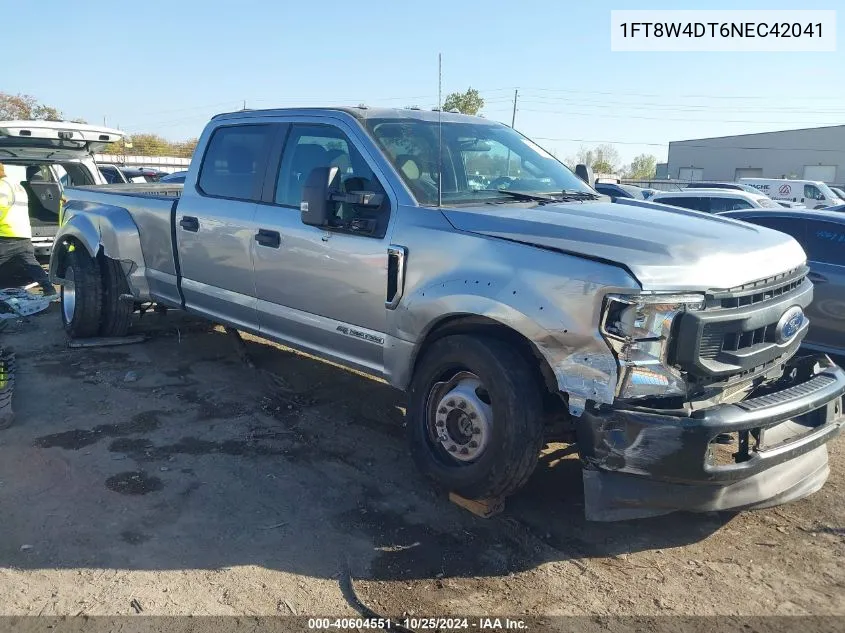 2022 Ford F-450 Xl VIN: 1FT8W4DT6NEC42041 Lot: 40604551