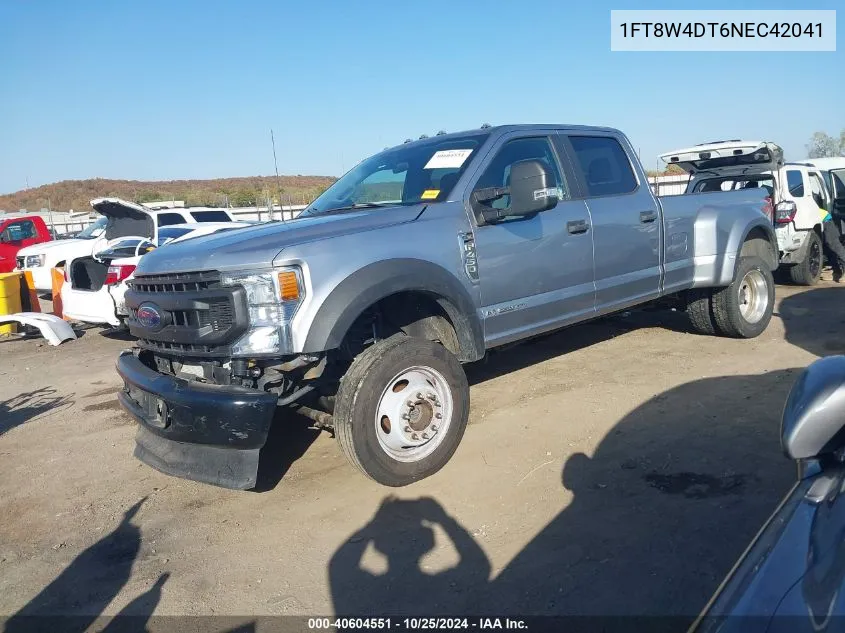 2022 Ford F-450 Xl VIN: 1FT8W4DT6NEC42041 Lot: 40604551