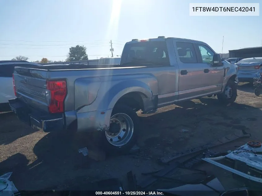 2022 Ford F-450 Xl VIN: 1FT8W4DT6NEC42041 Lot: 40604551