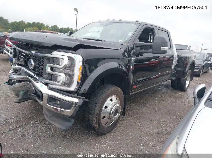 1FT8W4DM9PED67501 2023 Ford F-450 Lariat