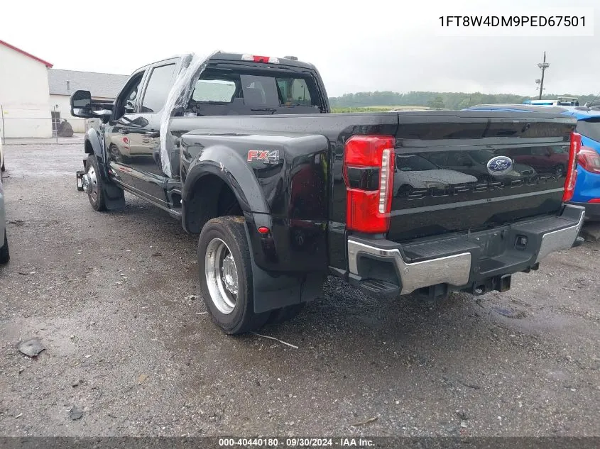 2023 Ford F-450 Lariat VIN: 1FT8W4DM9PED67501 Lot: 40440180