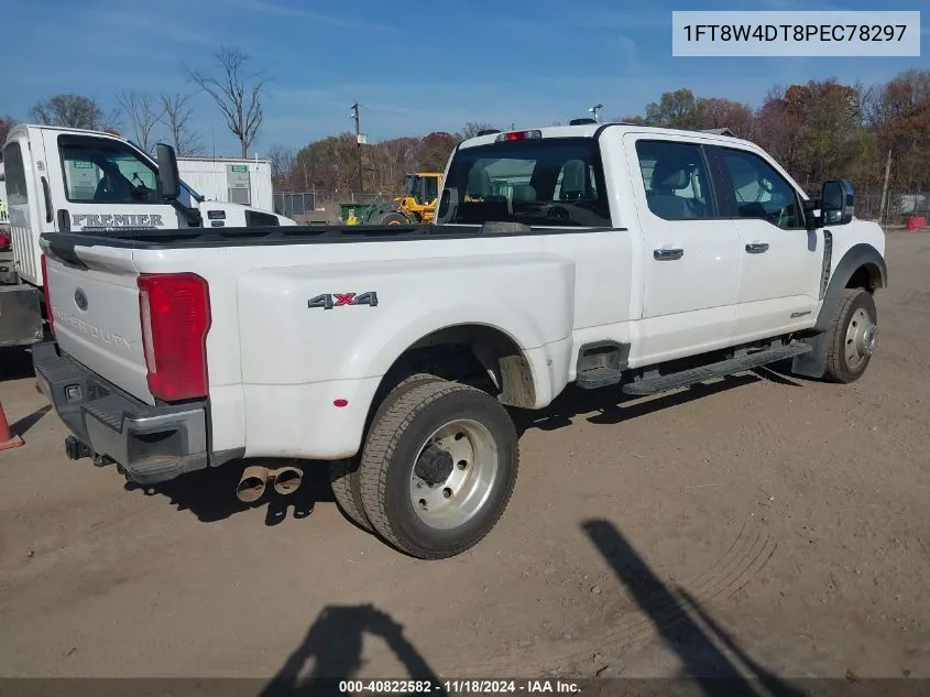 2023 Ford F-450 Xl VIN: 1FT8W4DT8PEC78297 Lot: 40822582