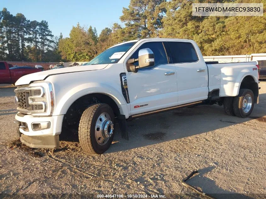 2024 Ford F-450 Limited VIN: 1FT8W4DM4REC93830 Lot: 40547106