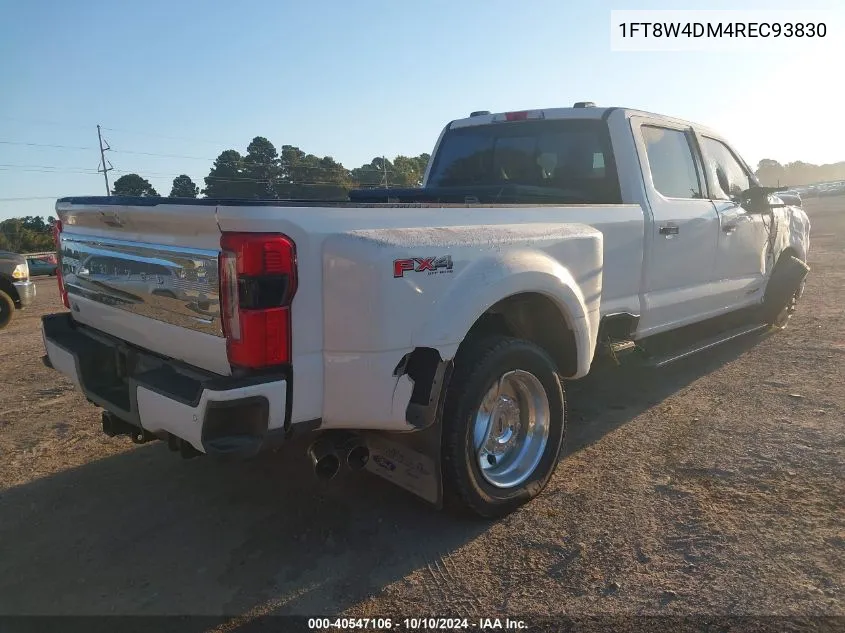 2024 Ford F-450 Limited VIN: 1FT8W4DM4REC93830 Lot: 40547106