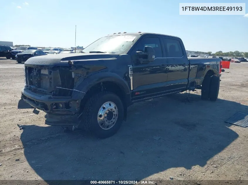 2024 Ford F-450 King Ranch VIN: 1FT8W4DM3REE49193 Lot: 40665871