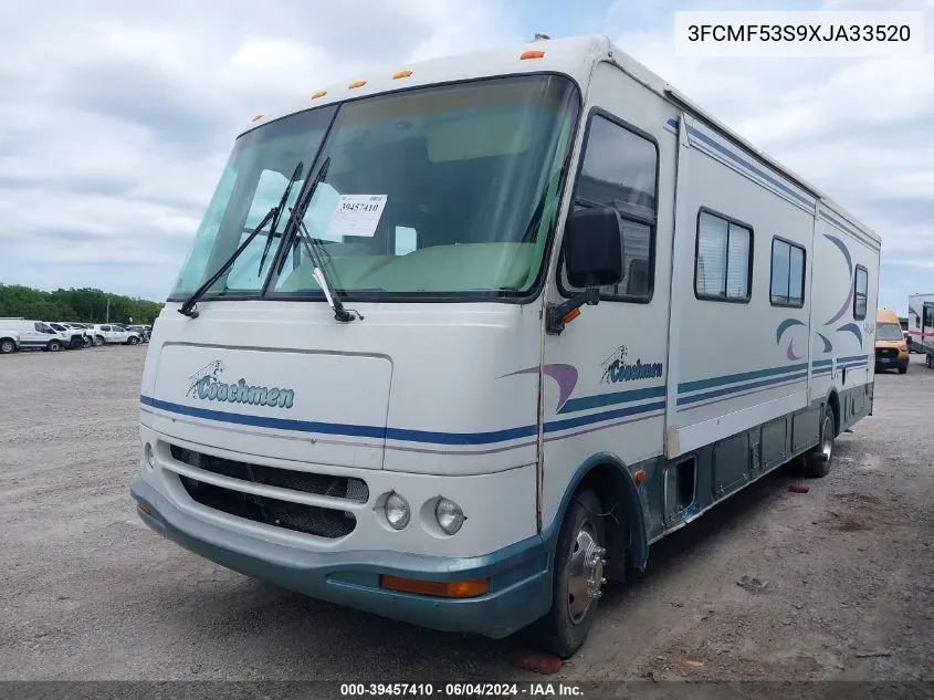 1999 Ford F550 Super Duty Stripped Chass VIN: 3FCMF53S9XJA33520 Lot: 39457410