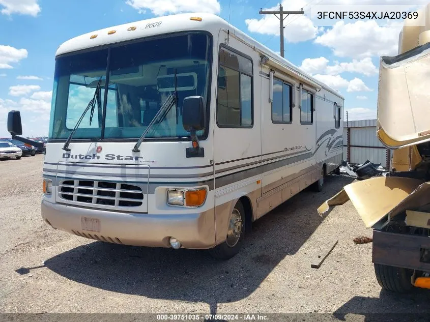 1999 Ford F550 Super Duty Stripped Chass VIN: 3FCNF53S4XJA20369 Lot: 39751035