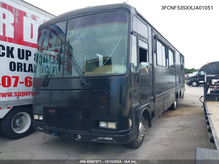 1999 Ford F550 Super Duty Stripped Chass VIN: 3FCNF53SXXJA01051 Lot: 40567571