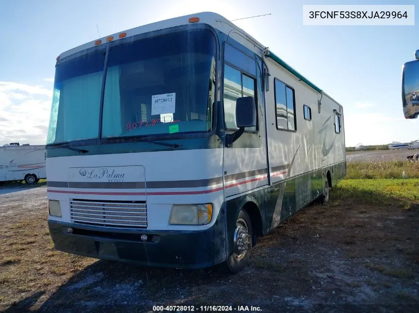 1999 Ford F550 Super Duty Stripped Chass VIN: 3FCNF53S8XJA29964 Lot: 40728012