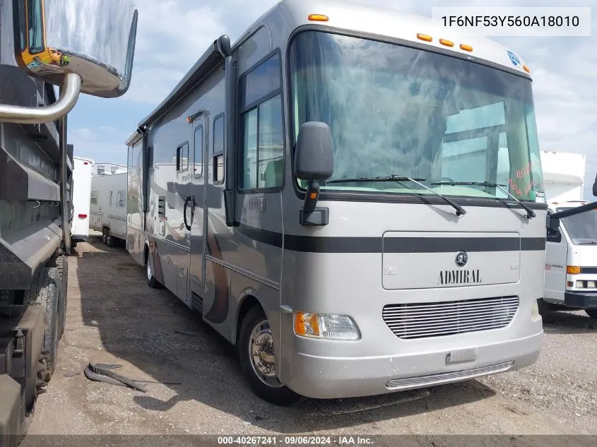 2006 Ford F550 Super Duty Stripped Chass VIN: 1F6NF53Y560A18010 Lot: 40267241