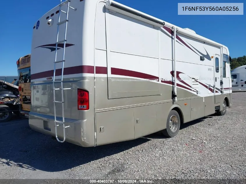 2006 Ford F550 Super Duty Stripped Chass VIN: 1F6NF53Y560A05256 Lot: 40403787