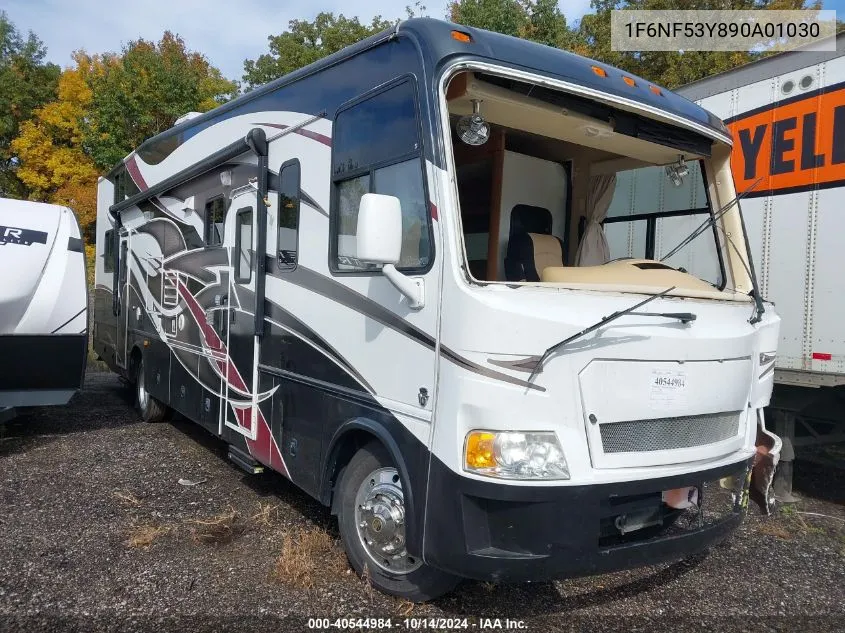 2009 Ford F550 Super Duty Stripped Chass VIN: 1F6NF53Y890A01030 Lot: 40544984