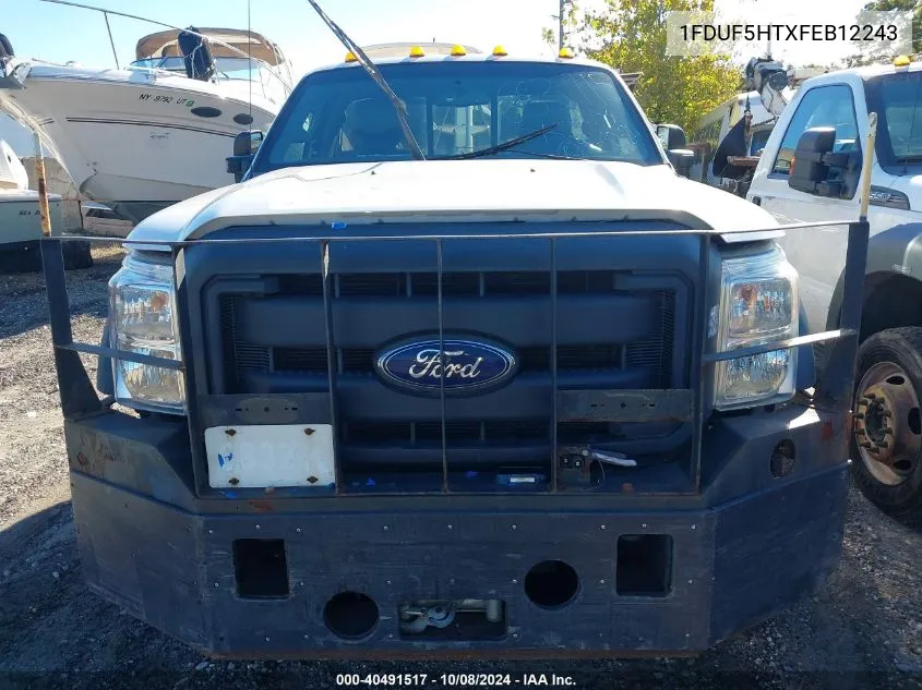 2015 Ford F550 Super Duty VIN: 1FDUF5HTXFEB12243 Lot: 40491517