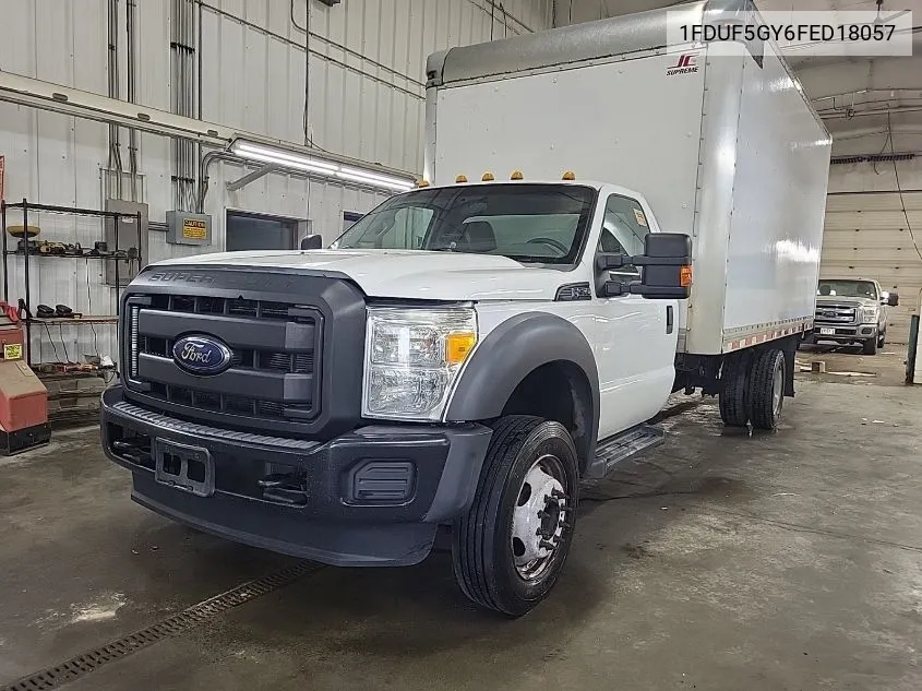 2015 Ford F550 Super Duty VIN: 1FDUF5GY6FED18057 Lot: 40518898