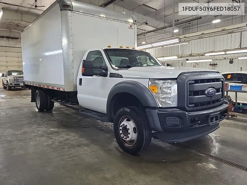 2015 Ford F550 Super Duty VIN: 1FDUF5GY6FED18057 Lot: 40518898