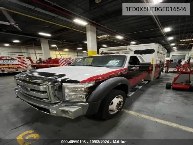 2016 Ford F550 Super Duty VIN: 1FD0X5HT0GED16546 Lot: 40550198