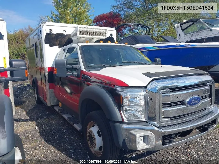 2016 Ford F-550 Chassis Xlt VIN: 1FD0X5HT5GED41524 Lot: 40567599