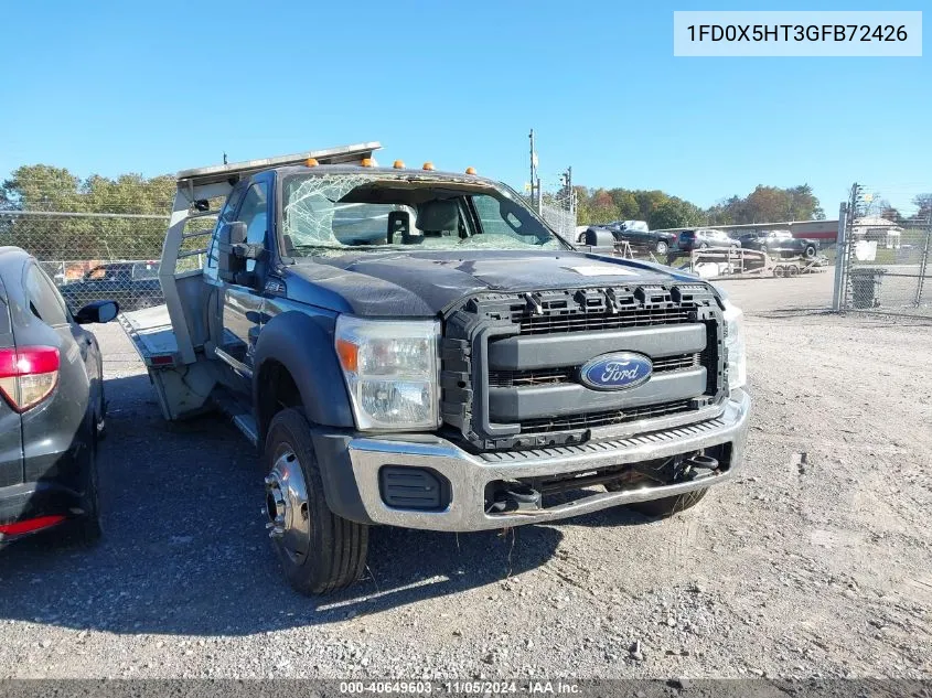 1FD0X5HT3GFB72426 2016 Ford F-550 Chassis Lariat/Xl/Xlt