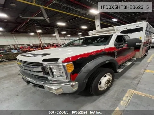 1FD0X5HT8HEB62315 2017 Ford F550 Super Duty