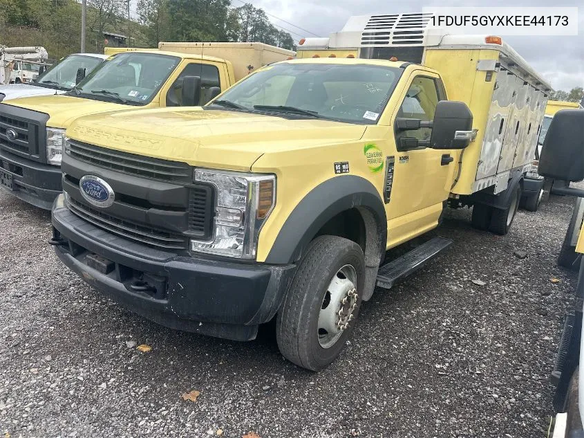 2019 Ford F-550 Chassis Xl VIN: 1FDUF5GYXKEE44173 Lot: 40685599