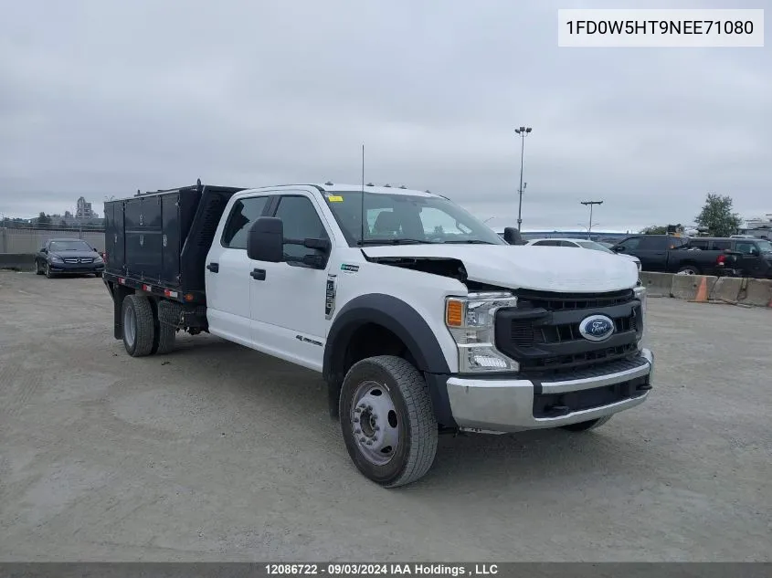 2022 Ford F550 Super Duty VIN: 1FD0W5HT9NEE71080 Lot: 12086722