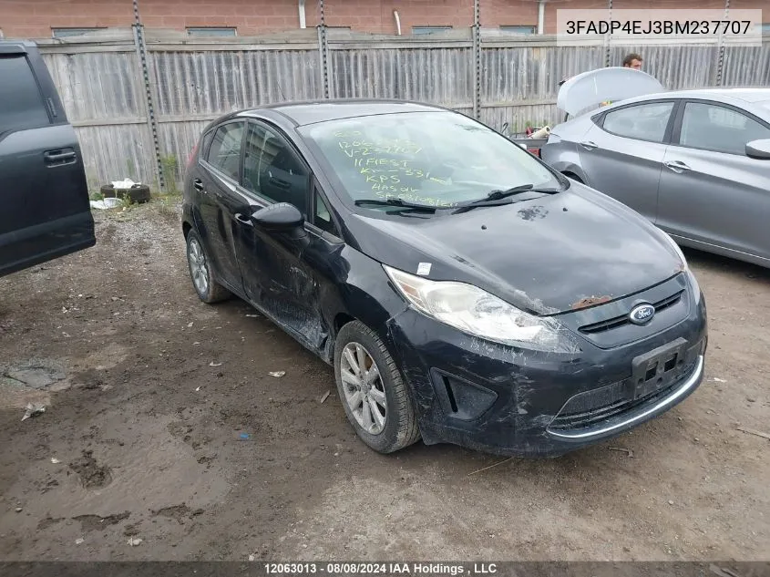 2011 Ford Fiesta Se VIN: 3FADP4EJ3BM237707 Lot: 12063013