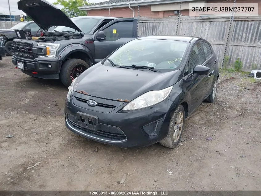 2011 Ford Fiesta Se VIN: 3FADP4EJ3BM237707 Lot: 12063013