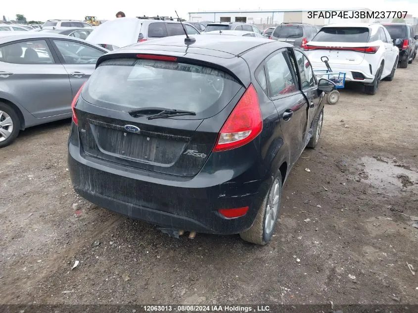 2011 Ford Fiesta Se VIN: 3FADP4EJ3BM237707 Lot: 12063013