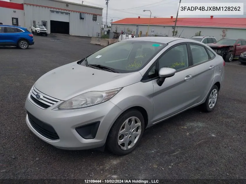 2011 Ford Fiesta Se VIN: 3FADP4BJXBM128262 Lot: 12109444