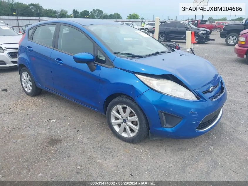 2011 Ford Fiesta Se VIN: 3FADP4EJXBM204686 Lot: 39474332