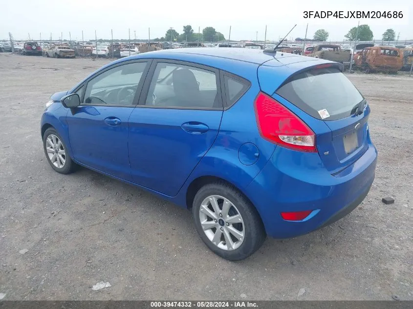 3FADP4EJXBM204686 2011 Ford Fiesta Se